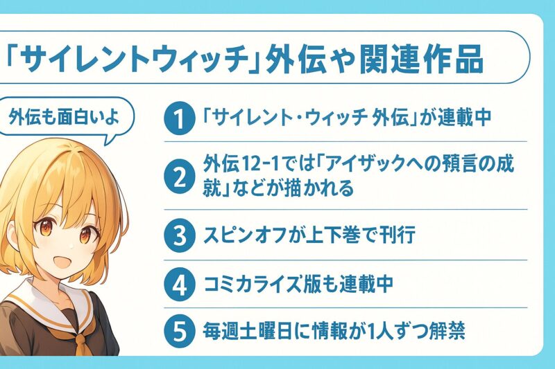 『サイレントウィッチ』外伝や関連作品